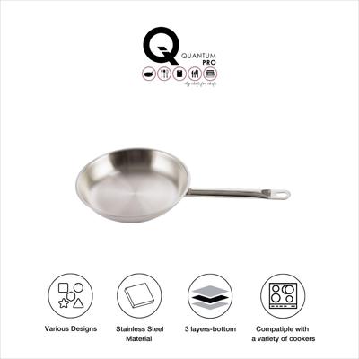  CHẢO INOX 320X55MM (SS FRYING PAN) 