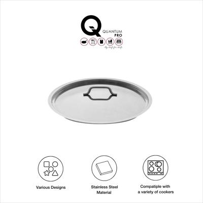 QUANTUM PRO LID FOR POT SS 300MM