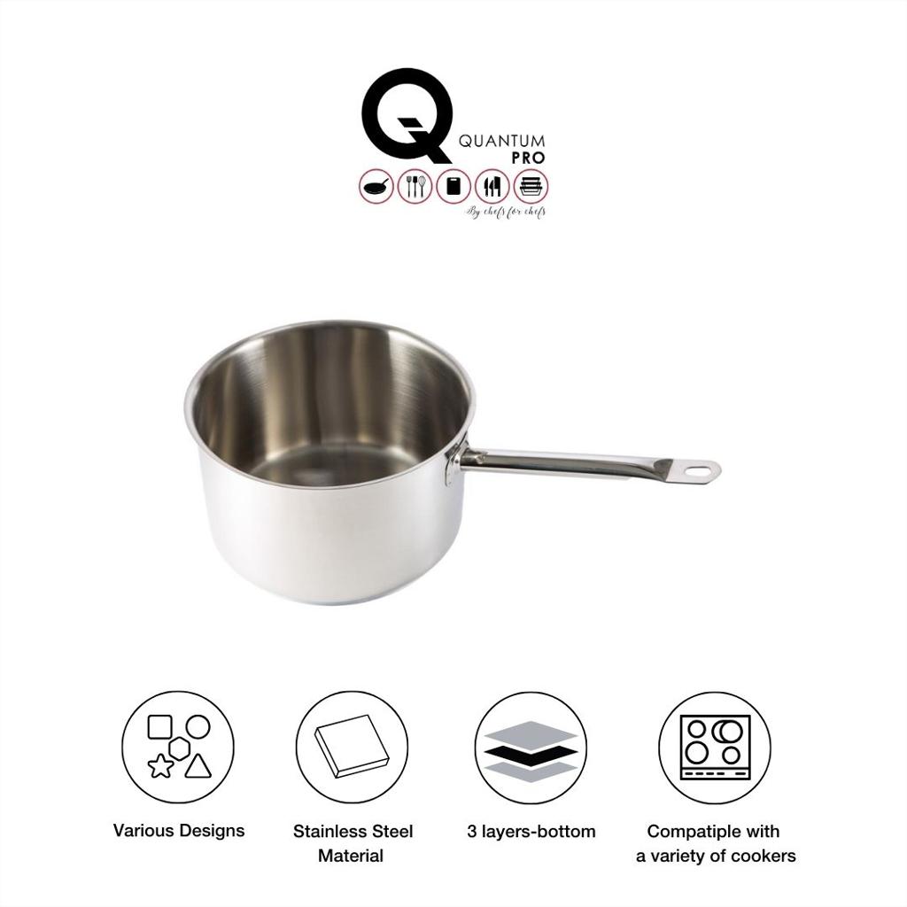  NỒI INOX QUANTUM PRO 240MMX150MM 7L (SS SAUCEPAN HIGH) 