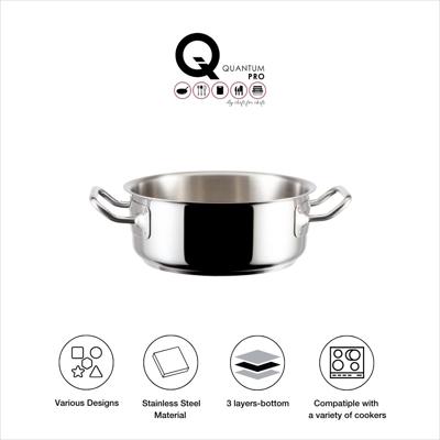 QUANTUM PRO STOCKPOT HIGH SS 4.4L 200XH140MM